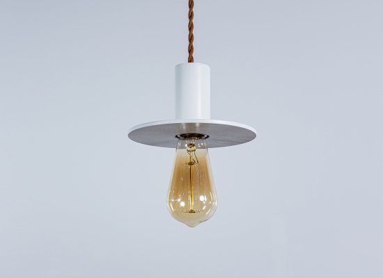 A003 White pendant light (E26) 画像