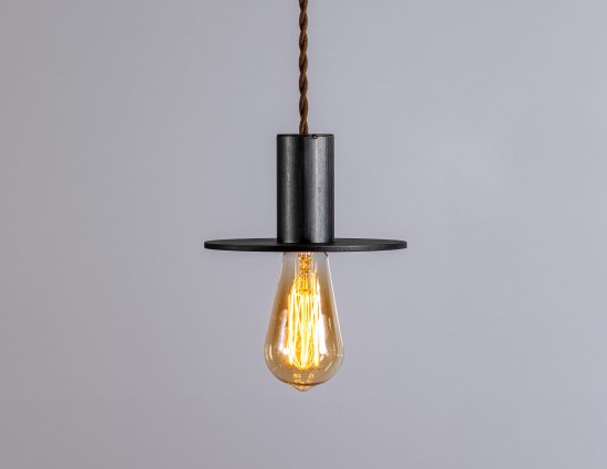 A004 Black pendant light (E26)画像