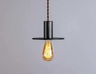 A004 Black pendant light (E26)