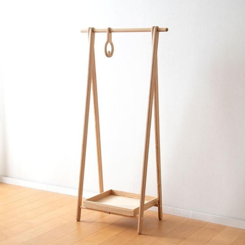 旭川家具 cosineコサイン ドレスラック ハンガーラック トレー メープル ドレスラック | オプショントレー - コサイン公式通販