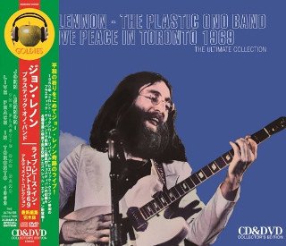 John Lennon(ジョン・レノン)/ LIVE PEACE IN TORONTO 1969 : THE ULTIMATE  COLLECTION【2CD+DVD】 - コレクターズCD通販 TANGERINE ECHO