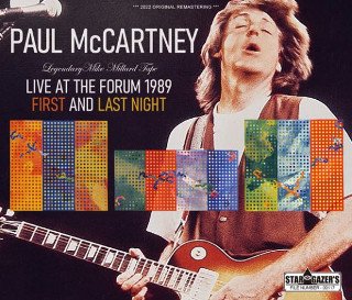 Paul McCartney / LEGENDARY MIKE MILLARD TAPE / LIVE AT THE FORUM 1989 : FIRST AND LAST NIGHT4CDR