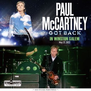 Paul McCartney(ݡ롦ޥåȥˡ)/ GOT BACK IN WINSTON SALEM, MAY 212CDR