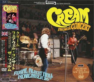 Cream(꡼)/ FAREWELL CONCERT THE FILM 1968 DVD