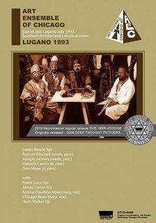 Art Ensemble Of Chicago(ȡ󥵥֥롦֡)/ ESTIVAL JAZZ LUGANO 1993 DVDR