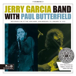 Jerry Garcia Band(꡼륷)/ WITH PAUL BUTTERFIELDCDR