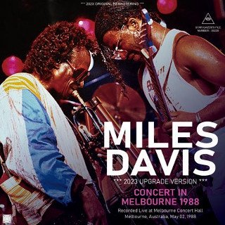 Miles Davis(ޥ륹ǥ)/ CONCERT IN MELBOURNE 1988 / 2023 UPGRADE VERSION2CDR