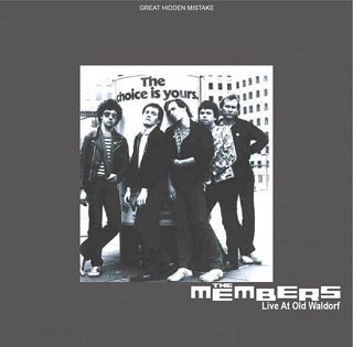 The Members(С)/ Live At Waldorf CDR