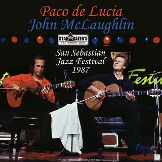 Paco de Lucia & John McLaughlin(ѥǡ륷 & 󡦥ޥե)/ SAN SEBASTIAN JAZZ FESTIVAL 1987 2CDR