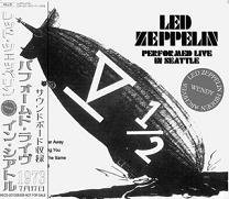 Led Zeppelin(åɡĥåڥ)/PERFORMED LIVE IN SEATTLE 1973 3CD