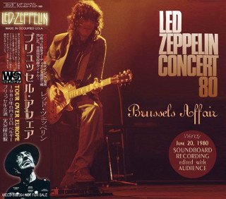 Led Zeppelin(åɡĥåڥ)/BRUSSELS AFFAIR 1980 2CD