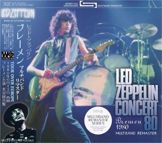 Led Zeppelin(åɡĥåڥ)/ BREMEN 1980 MULTIBAND REMASTER 2CD