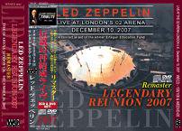 Led Zeppelin(åɡĥåڥ)/LEGENDARY REUNION 2007 remaster 2CD+DVD