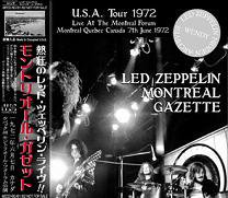 Led Zeppelin(レッド・ツェッペリン)/MONTREAL GAZETTE 【3CD】 - コレクターズCD通販 TANGERINE ECHO