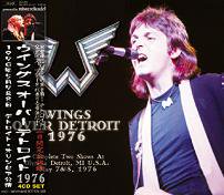 Wings(󥰥)/WINGS OVER DETROIT 1976 4CD