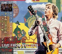 Paul McCartney(ݡ롦ޥåȥˡ)/LIVE FROM NYC 2018 2CD+DVD