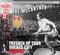 Paul McCartney(ݡ롦ޥåȥˡ)/FRESHEN UP TOUR QUEBEC CITY 2018 2CD