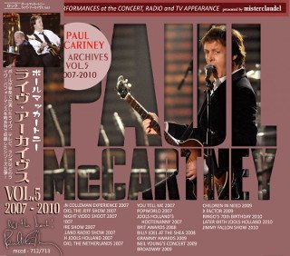 Paul McCartney(ݡ롦ޥåȥˡ)/LIVE ARCHIVES VOL.5 2CD