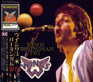 Wings(󥰥)/ WINGS BIRMINGHAM 1975 2CD