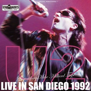 U2/ LEGENDARY MIKE MILLARD TAPE / LIVE IN SAN DIEGO 19922CDR