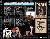 The Who(ザ・フー)/TOMMY AT THE LONDON COLISEUM 1969 【2DVD