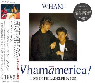 Wham!(ࡪ)/LIVE IN PHILADELPHIA 1985 2CD