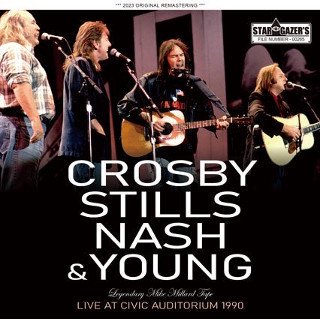 Crosby, Stills, Nash & Young/ LEGENDARY MIKE MILLARD TAPE / LIVE AT CIVIC AUDITORIUM 19902CDR