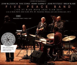 Chick Corea / Five Peace Band(եԡХ)/ LIVE AT BLUE NOTE JAZZ CLUB 20113CDR