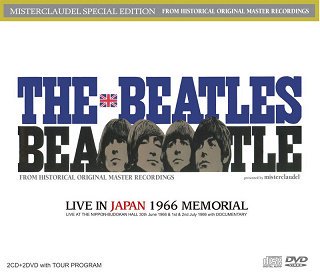 The Beatles(ビートルズ)/ LIVE IN JAPAN MEMORIAL 1966 SPECIAL EDITION 【2CD+2DVD】  - コレクターズCD通販 TANGERINE ECHO