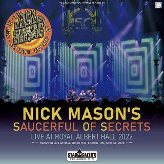 Nick Mason's Saucerful of Secrets(˥åᥤ󥺡ե롦֡å)/ LIVE AT ROYAL ALBERT HALL 20222CDR