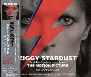 David Bowie(デヴィッド・ボウイ)/ ZIGGY STARDUST AND THE SPIDERS FROM MARS : THE  MOVIE ARCHIVES【2DVD+BDR】 - コレクターズCD通販 TANGERINE ECHO