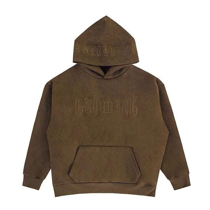 EMBROIDERY LOGO HOODIE