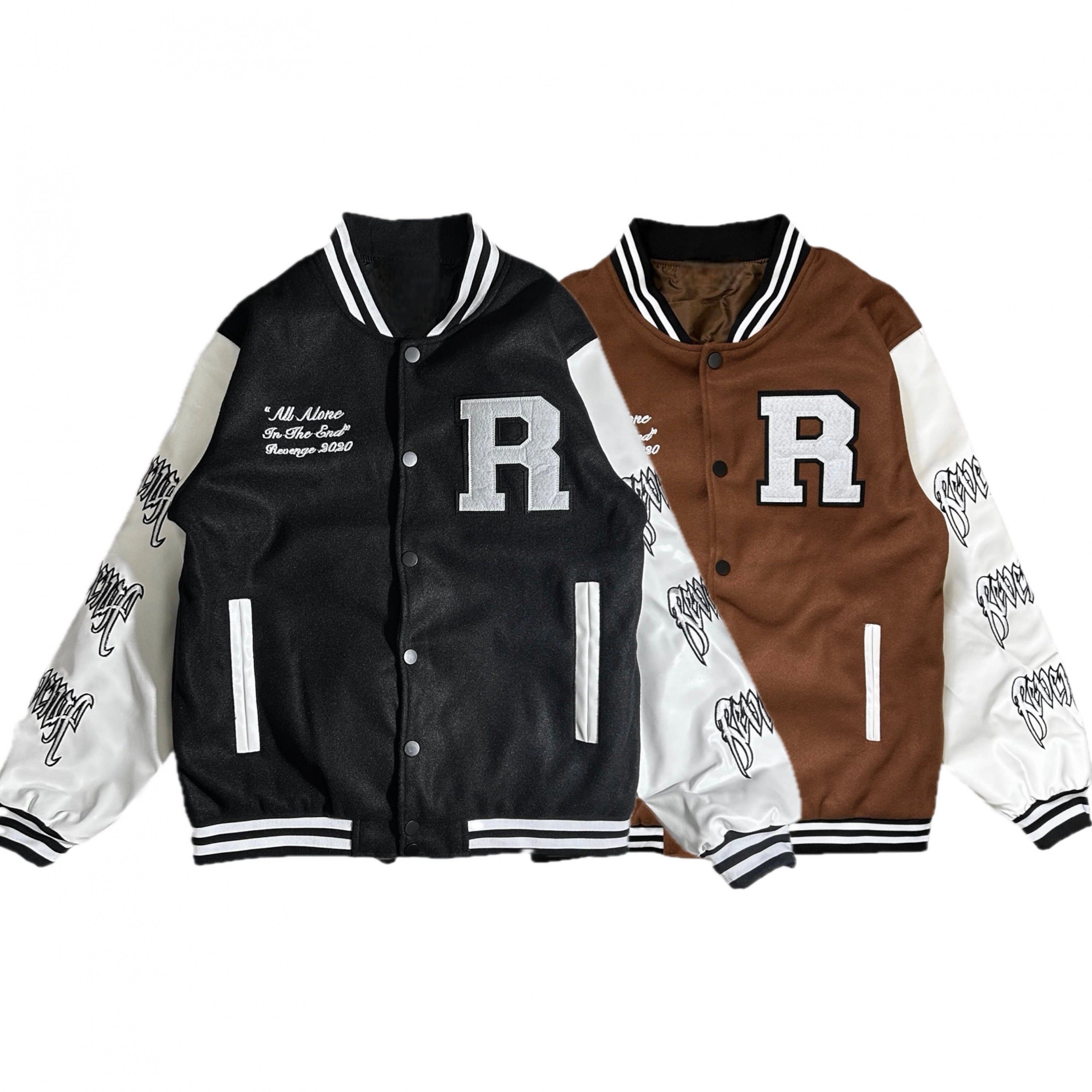 R LOGO STADIUM JACKET