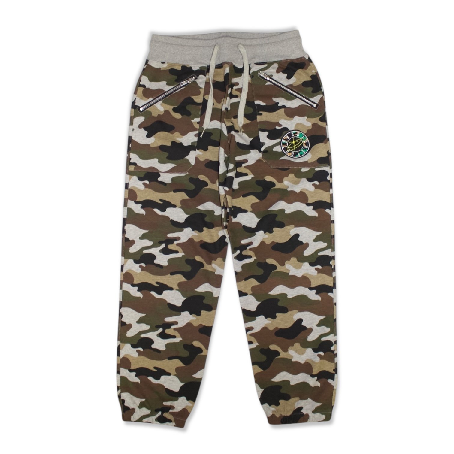 SPARKLE PATCH CAMOUFLAGE PANTS