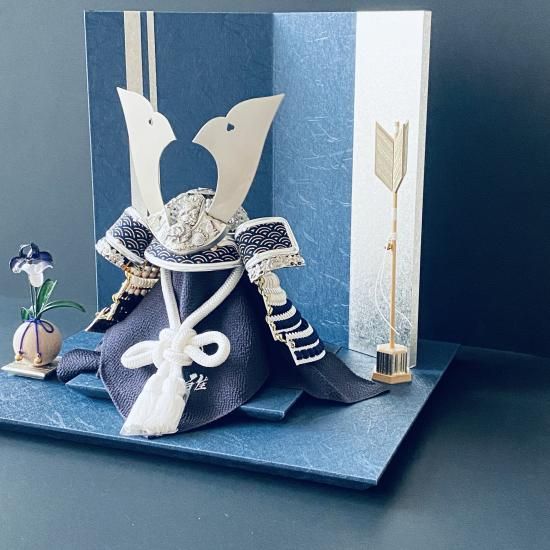 五月人形 | 空6号兜 -菖蒲クリアアート - 甲胄工房 悠雅（YUGA)