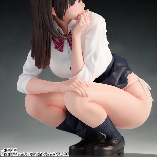 加瀬大輝 イラスト「しゃがみJKさん」 1/6スケール塗装済み完成品フィギュア｜Bfull FOTS JAPAN（ビーフル フォトス  ジャパン）公式オンラインショップ