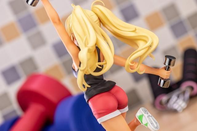 ダンベル何キロ持てる？「紗倉ひびき」1/7スケール 塗装済み完成