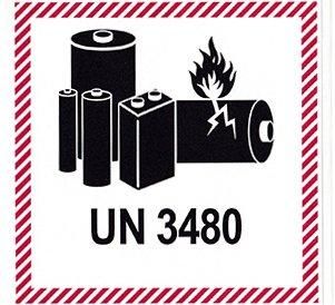 ¥ê¥Á¥¦¥àÅÅÃÓ¥Þ¡¼¥¯¡¡UN3480