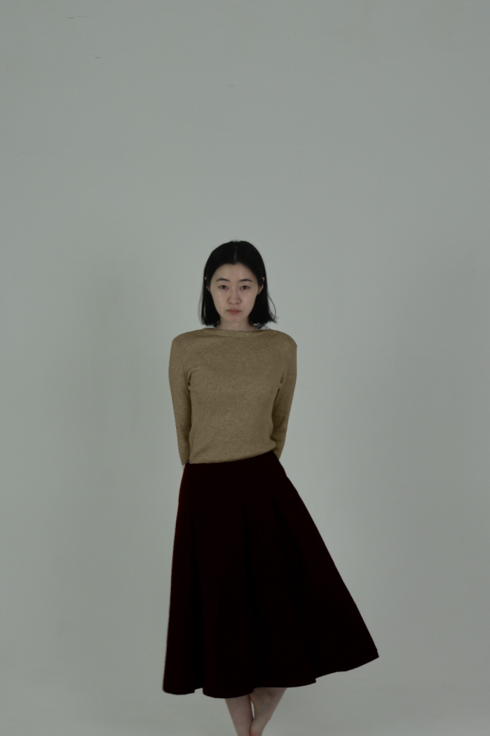 softbox pleated skirt/ blackξʲ