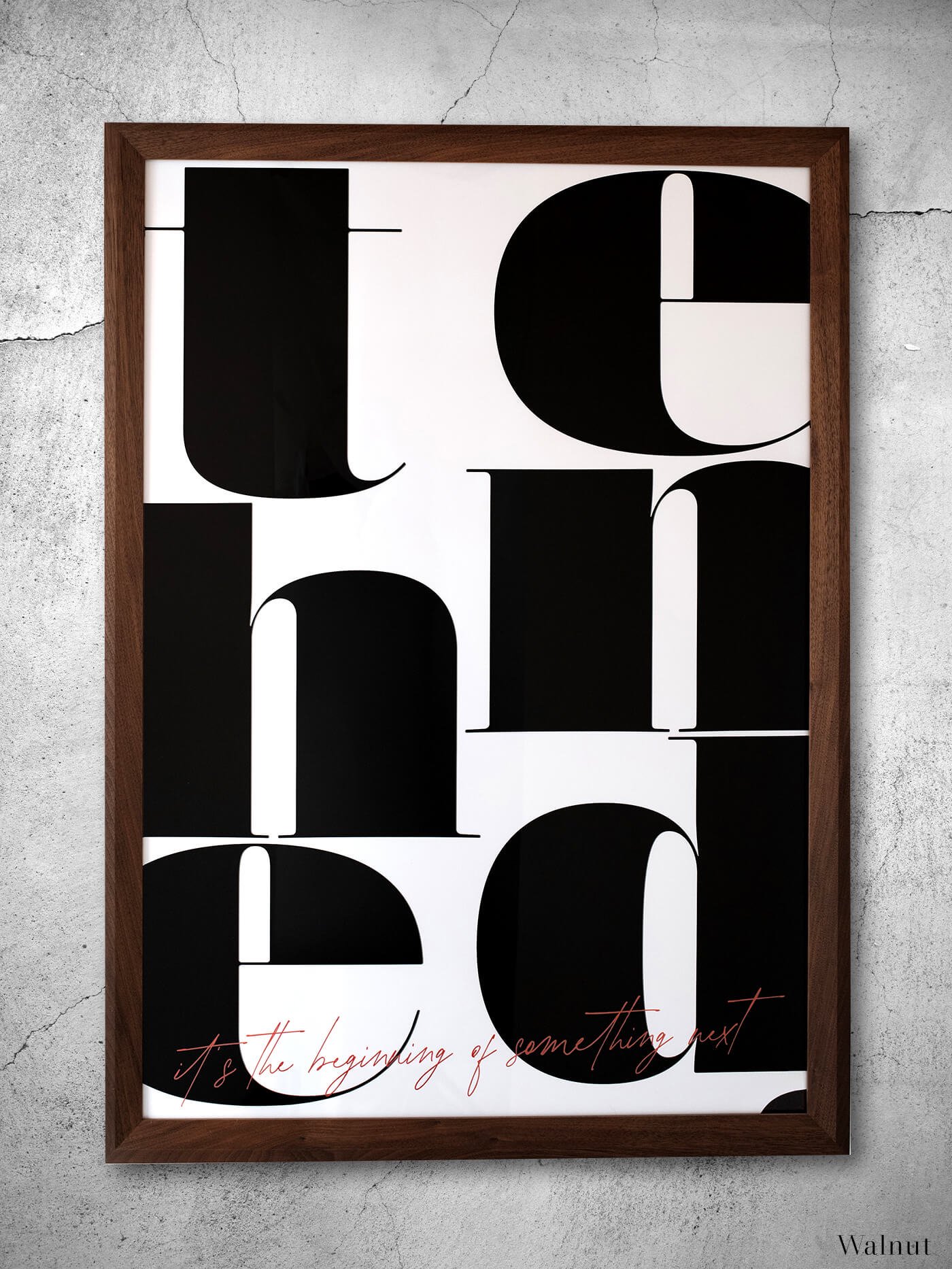 TYPO POSTER 001 te