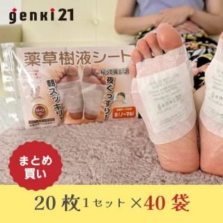 <樹液シート>まとめ買い割引価格!20枚1セット40袋入り