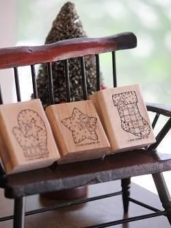 ウッドラバースタンプ (Patchwork Star SU) - ナンタケット