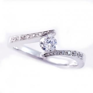 4C졼  ǥ  0.25ct D-EX-VS1 [K18] :LD009