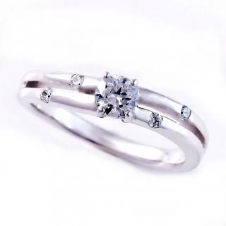 4C졼  ǥ  0.3ct G-VG-SI1 [PT900]:LD012