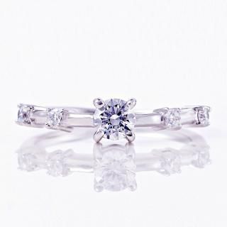 4C졼  ǥ  0.25ct D-EX-VS1 [PT900] :LD017