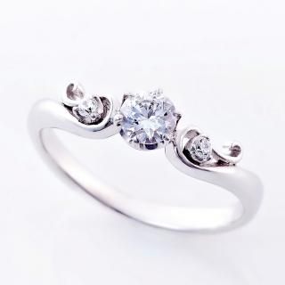4C졼  ǥ  0.25ct D-EX-VS1 [PT900] :LD023