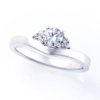 4C졼  ǥ  0.3ct D-3EX H&C-VVS1 [K18]:LD048