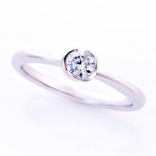 4C졼  ǥ  0.25ct D-3EX H&C-VVS1 [K18]:LD073