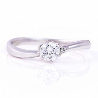 4C졼  ǥ  0.25ct F-3EX H&C-VS1 [K18] :LD098