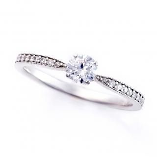 4C졼  ǥ  0.25ct G-VG-SI1 [K18]:LD101